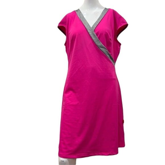 TMak Sportswear Pink Athleisure Dress Sz.XL - Picture 1 of 3